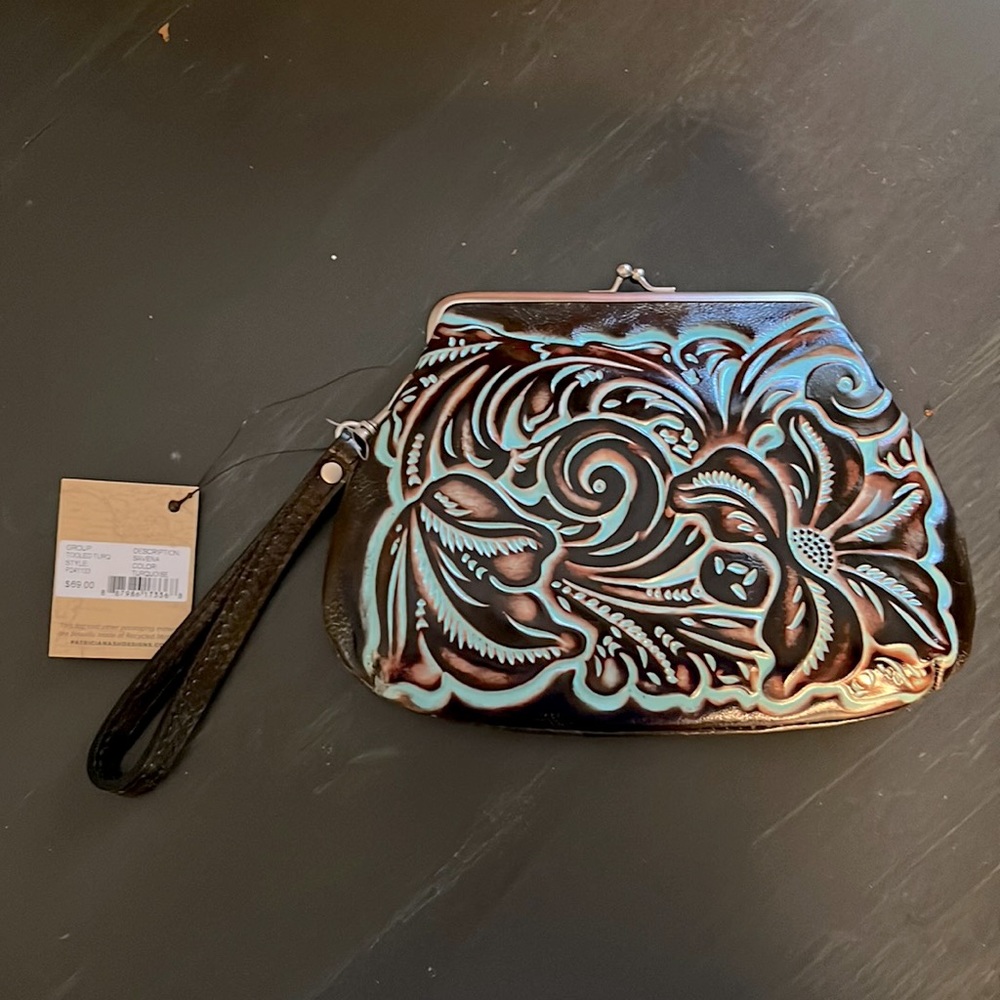 New with Tags Patrica Nash hand bag clutch